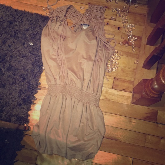 POETRY pocahenta style dress with fringe worth 250 - Picture 2 of 4